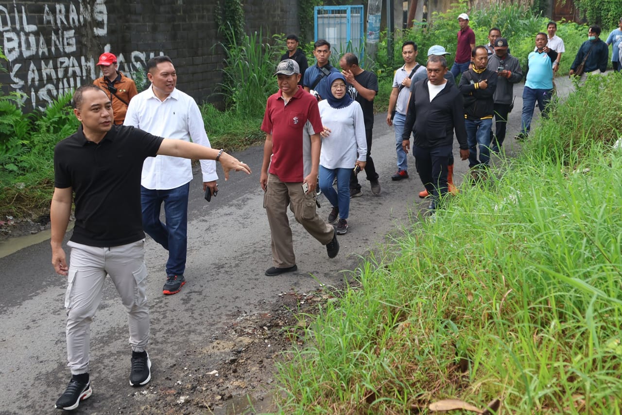 Surabaya Barat Dilanda Banjir, Pembangunan Tanggul dan Bozem Langsung Dikerjakan