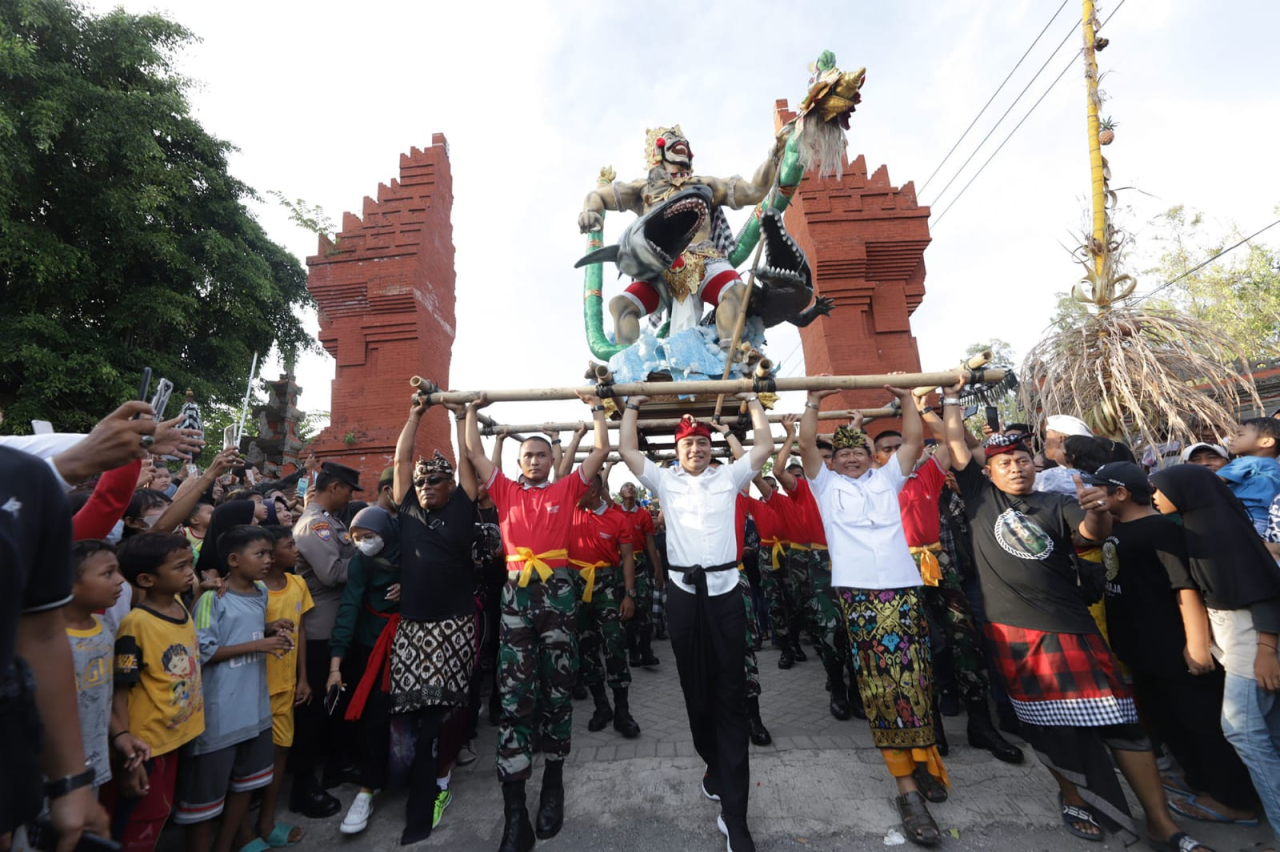 Menjelang Pawai Seni Ogoh-Ogoh, Akan Hadir 2.500 Umat Hindu di Kota Surabaya