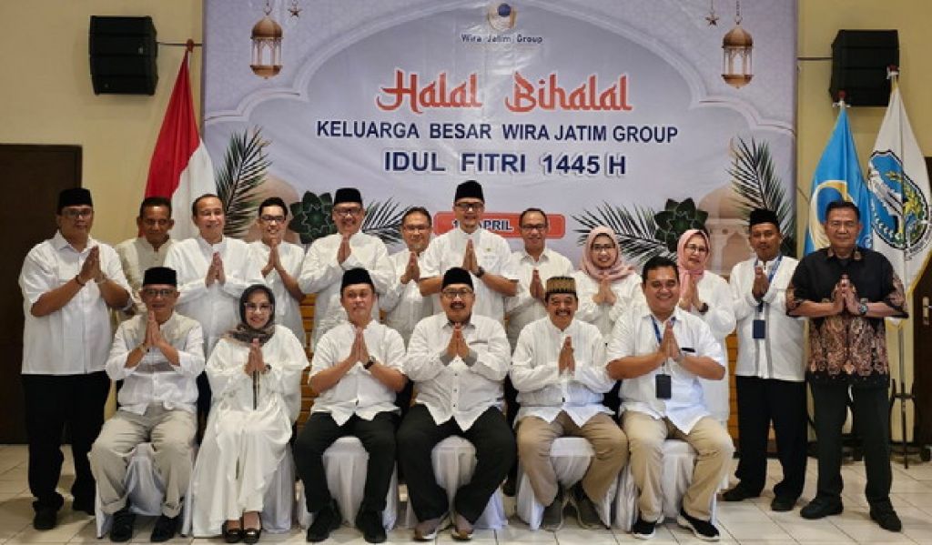 Gelar Halal Bihalal Wira Jatim Grup, Perkuat Tali Silaturahmi dan Momentum Saling Memaafkan kedepan Lebih Baik