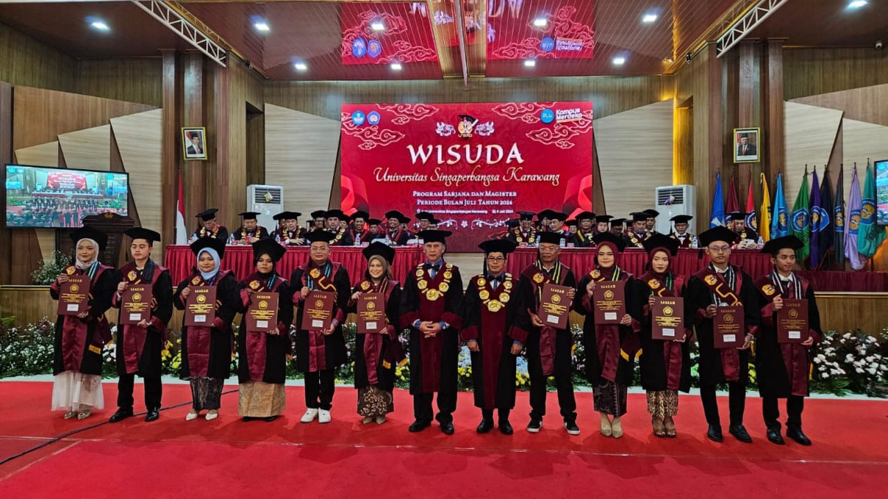 Prof. Dr. Ade Maman Rektor Unsika,Tekankan Pentingnya Nilai Pendidikan Ki Hajar Dewantara Dalam Wisuda 2023/2024