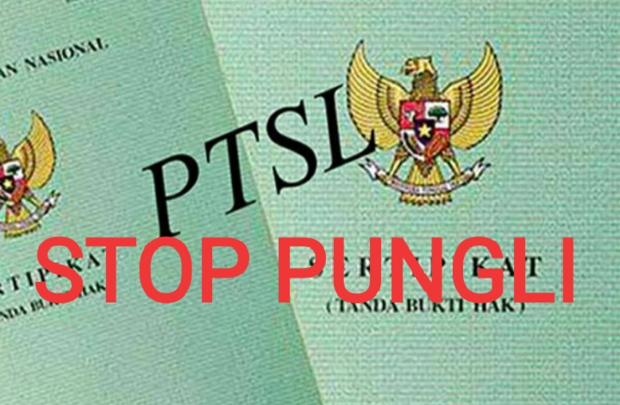 Ilustrasi Stop Pungutan liar di PTSL Karawang (Foto: Dok istimewa)