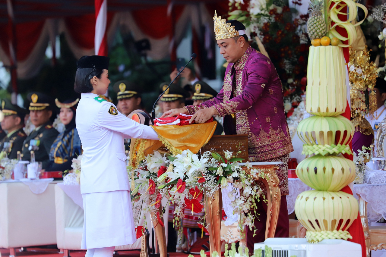 Peringati HUT ke-79 RI, Wali Kota Eri Ajak Warga Surabaya jaga Semangat dan Api Perjuangan Pahlawan