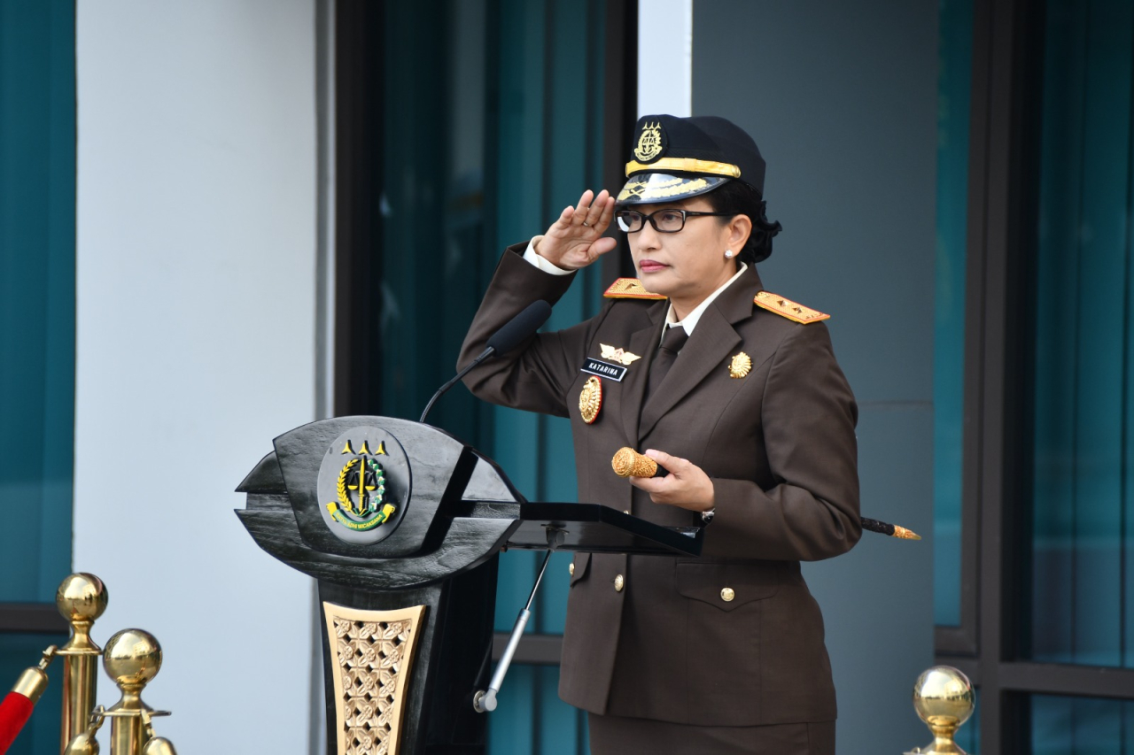 Kajati Jabar Katarina Endang Sarwestri, S.H., M.H (Foto" Dok istimewa)