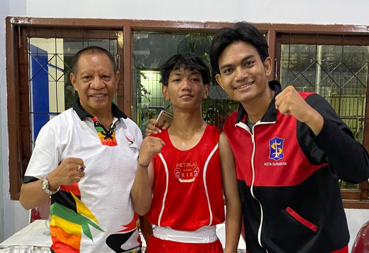 Ridho Raih Juara 1 di Kejuaraan Tinju Amatir Piala KONI Kota Surabaya