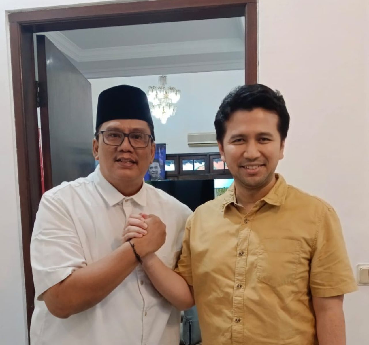 Foto H Norman Fauzi bersama Emil Dardak