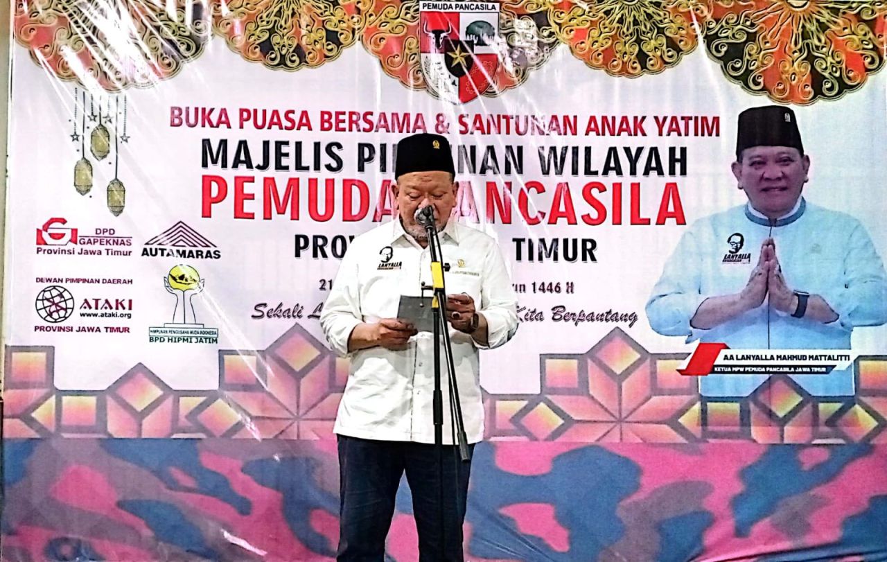 MPW Pemuda Pancasila Jawa Timur Gelar Buka Puasa Bersama dan Santunan Anak Yatim