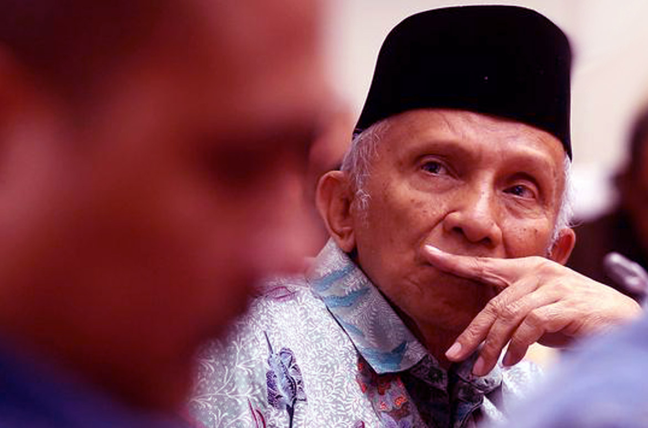 Ketua Majelis Syuro Partai Ummat, Amien Rais (Foto: Dok istimewa)