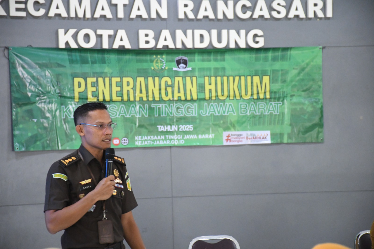 Kejati Jabar Sosialisasikan Hukum Guna Perbuatan Melawan dan Penyimpangan