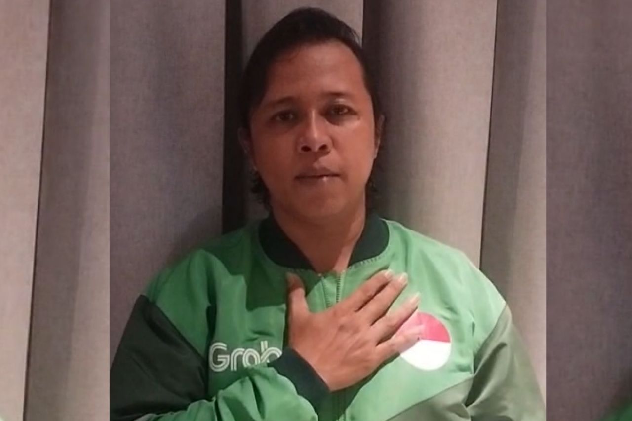 Jelang HUT Bhayangkara ke 79, Perwakilan Driver Grab Surabaya Beri Ucapan dan Doa Untuk Polri