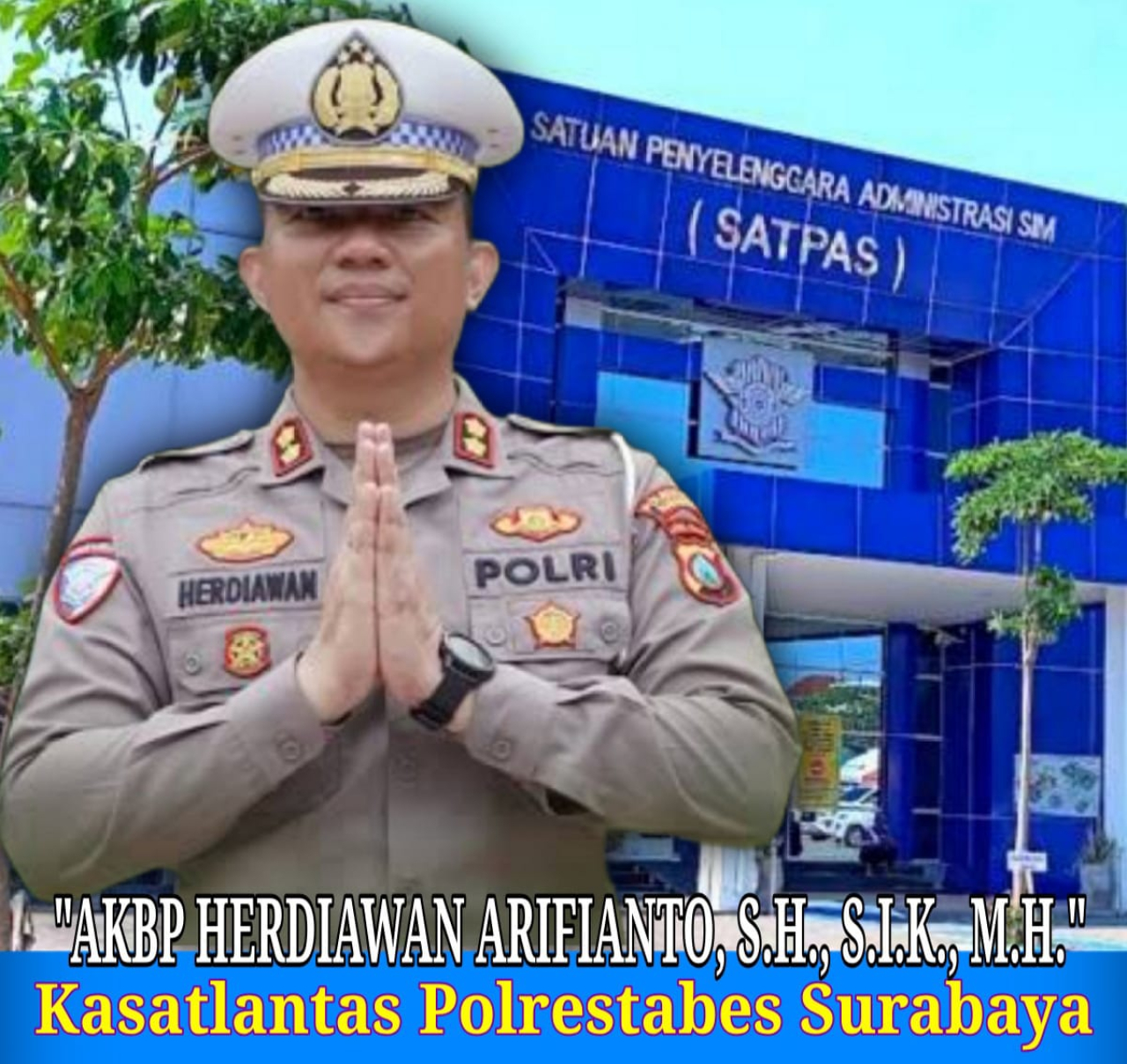 Kasatlantas Polrestabes Surabaya AKBP Herdiawan Arifianto (Foto: Dok humas)