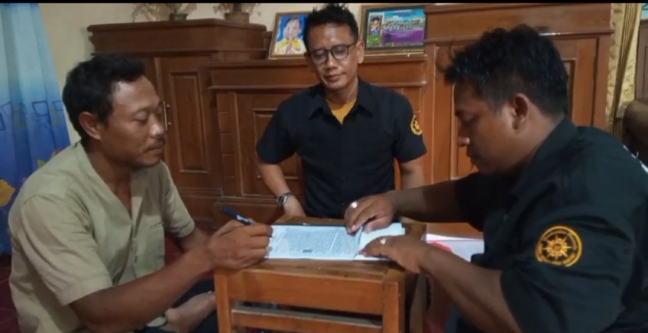 Foto di ambil dari video yang beredar di tengah masyarakat