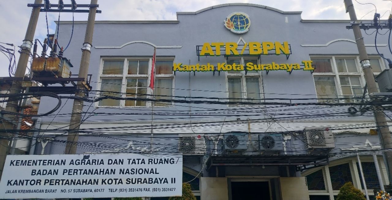 Foto : Kantor BPN Surabaya