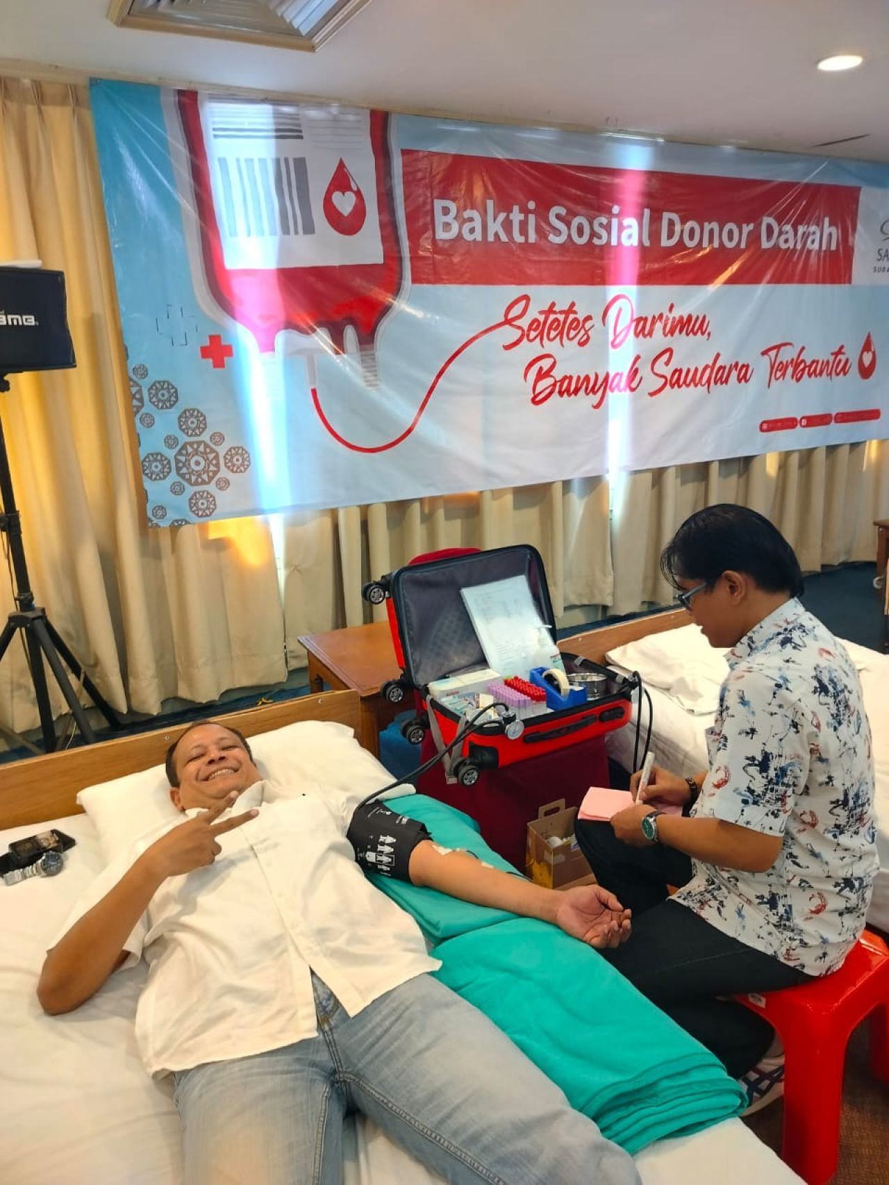Aksi Donor Darah di Sahid Hotel Surabaya: Wujud Nyata Kepedulian terhadap Sesama