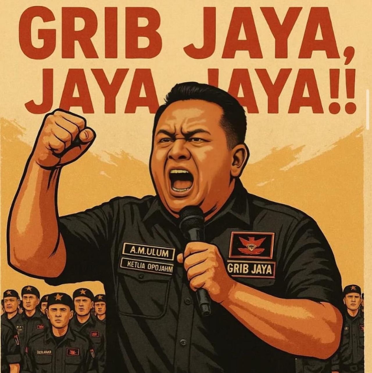 Ketua DPD GRIB Jaya Jatim: Jaga Situasi Kamtibmas, Demi Jawa Timur yang Kondusif dan Harmonis