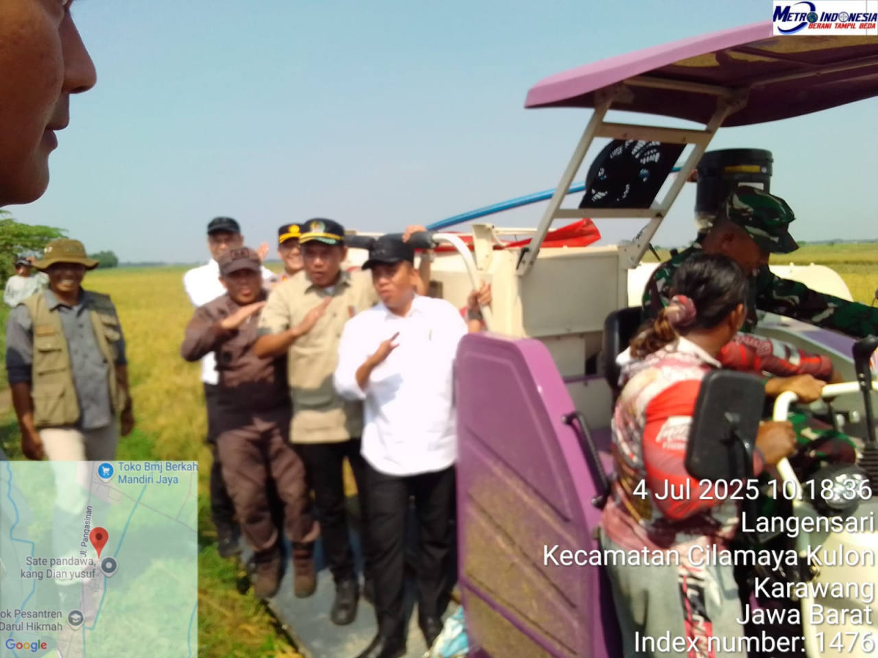 Disela Kegiatan Panen Raya Bupati Karawang Gelar Pengambilan Sumpah Jabatan Administrator dan Pengawas