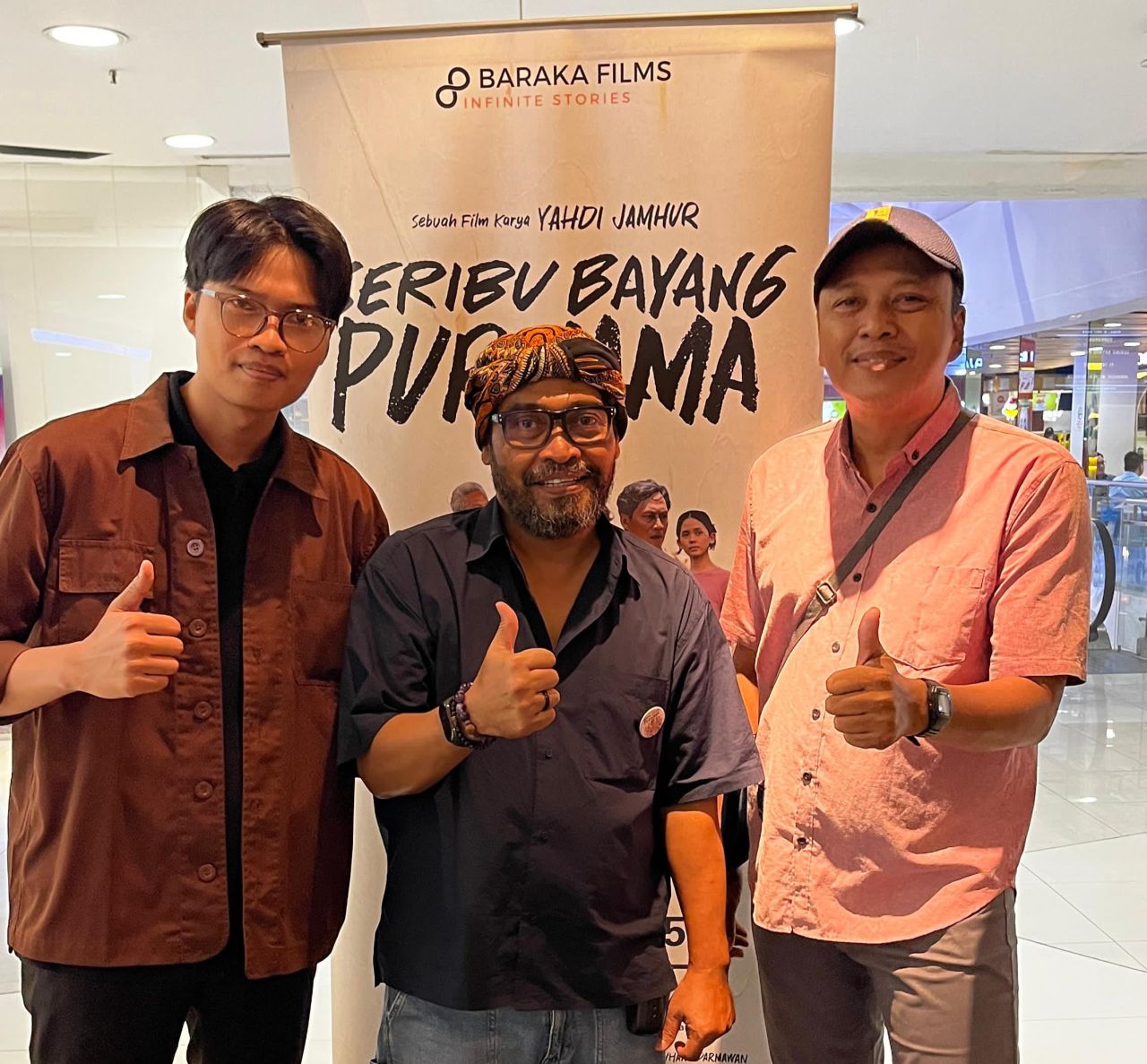 Foto : Ketua KFAK dan Sutradara Film Seribu Bayang Purnama dan Komite Film DKS