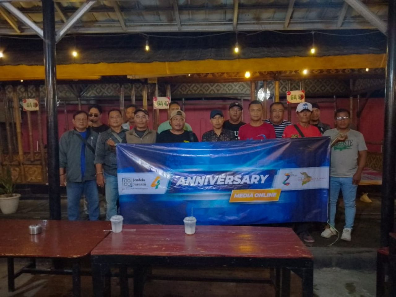 Wartawan Hadiri Anniversary Media Online Jendralnews.co.id dan Inlander.com
