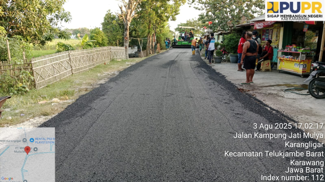 PARAH, Oknum Pengawas Dinas PUPR Karawang Nyambi Jadi Pelaksana