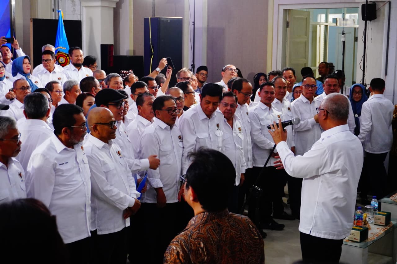 Kepengurusan PWI pusat telah di kukuhkan di Solo, jawa tengah (Foto: Dok info media)