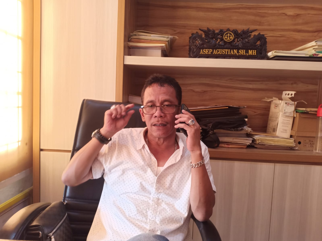 Asep Agustian atau sapaan akrab Askun (Foto: Dok rakyatjelara)