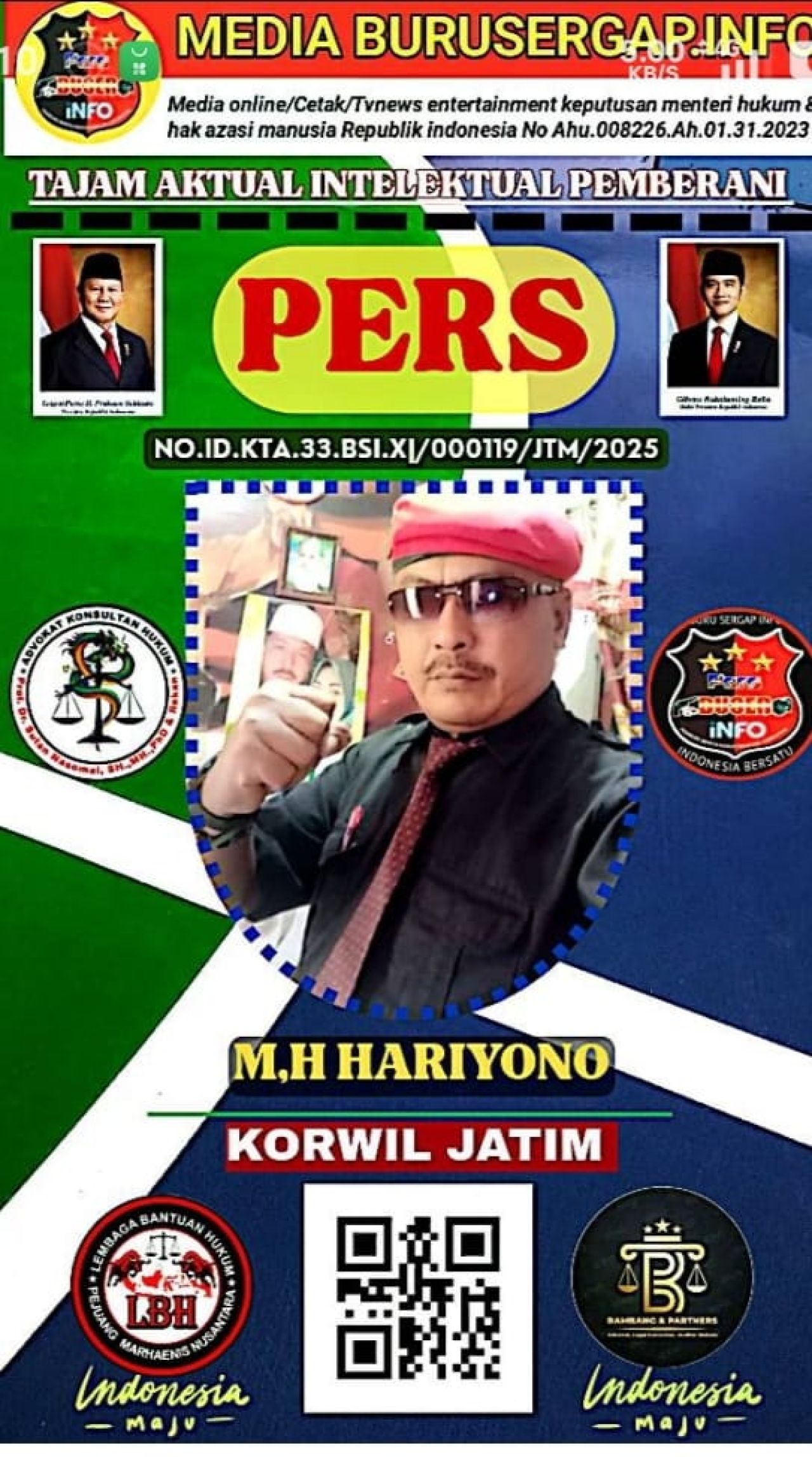 Preman berkedok Wartawan PWI Berkeliaran Porotin Kepala Desa, Lutfil Hakim " TANGKAP ORANG INI"