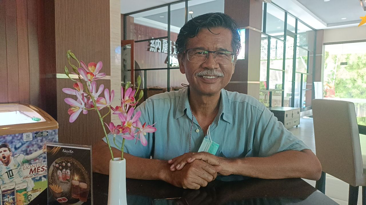 Foto Hason Sitorus Penghuni Apartemen Balehinggil