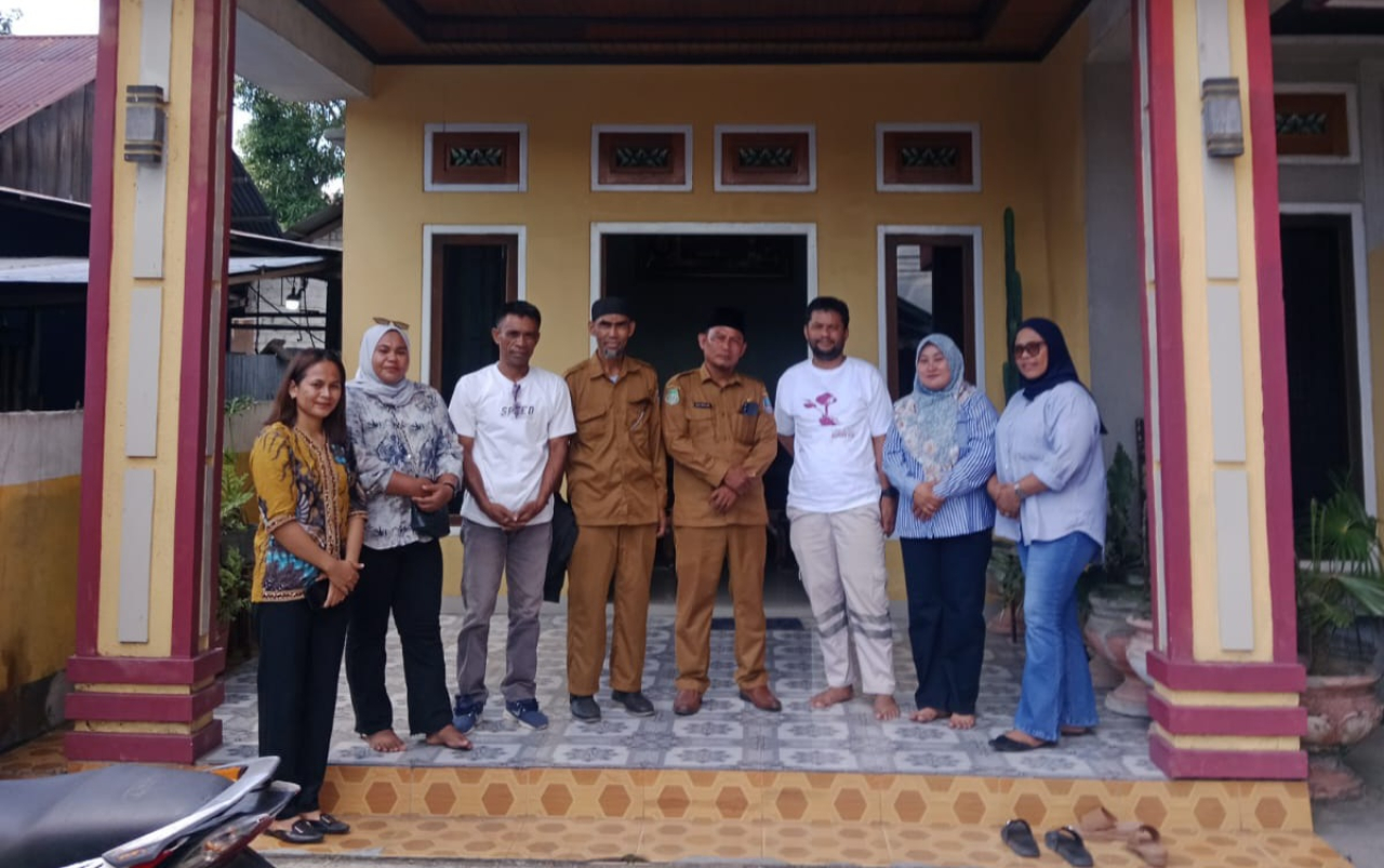 Kunjungan Bakesbangpol Halmahera Selatan ke Sekretariat DPD HMNI (Foto: Dok rakyatjelata/nin)