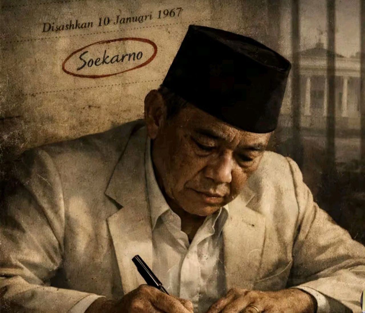 TANDA TANGAN DI UJUNG SENJA