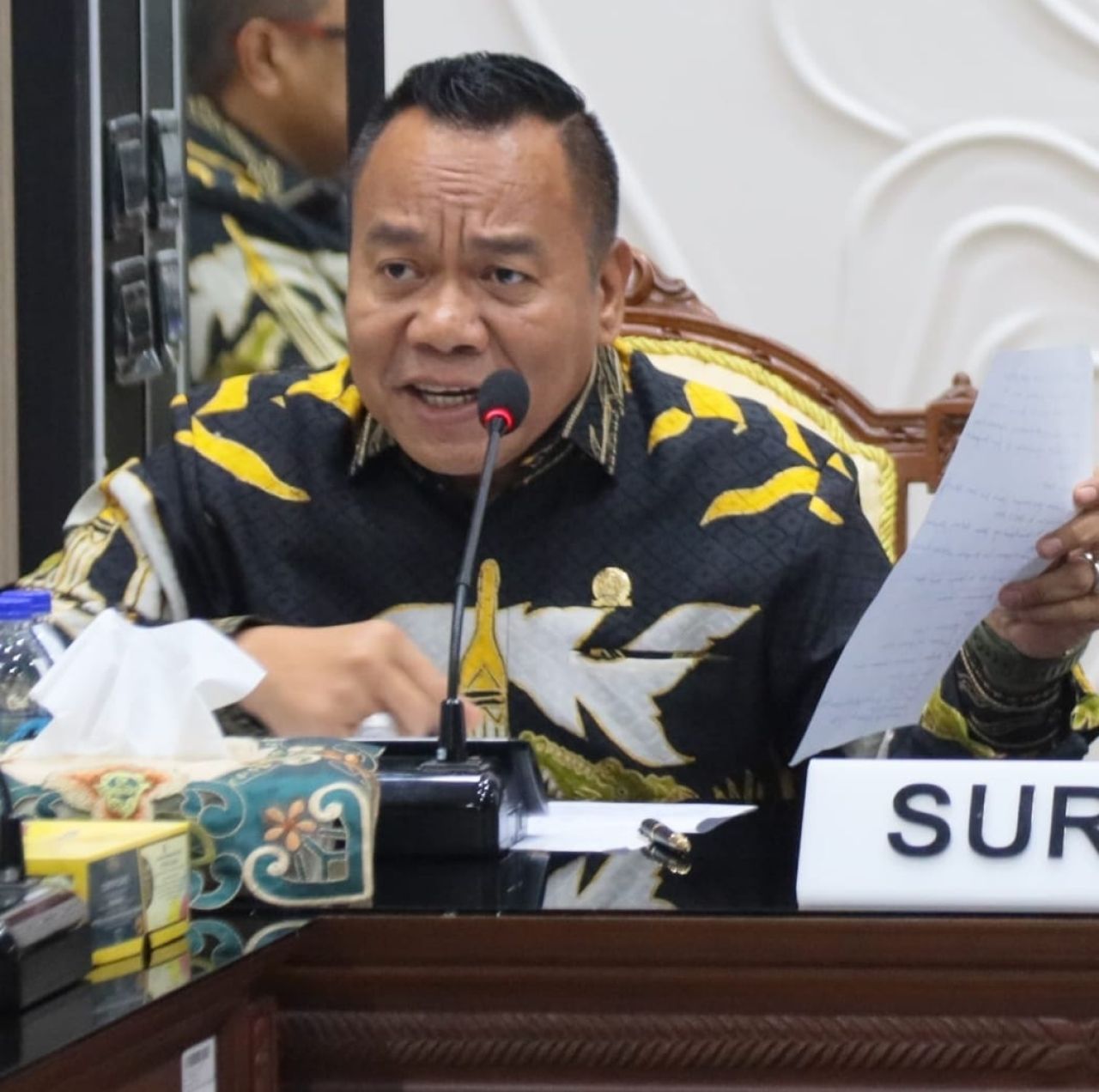 Foto : Yona Bagus Widyatmoko Ketua Komisi A DPRD Kota Surabaya
