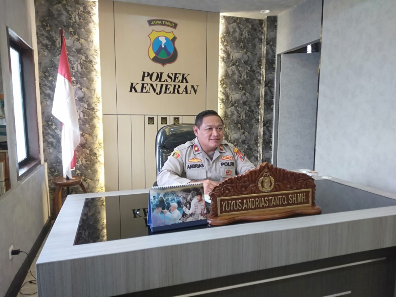 Kapolsek Kenjeran, Kompol Yuyus Andriastanto (Foto: Dok arsip/kjn/rj)