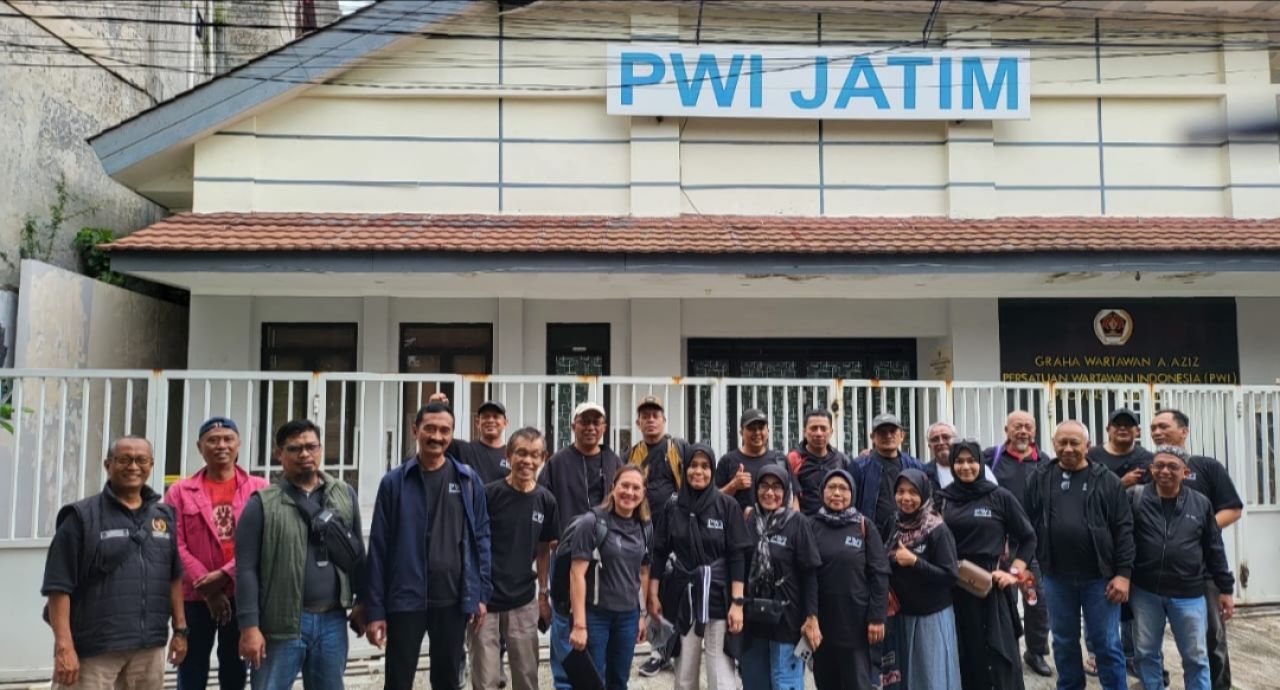 HPN 2026 Banten di Banjiri Kontingen PWI Jatim