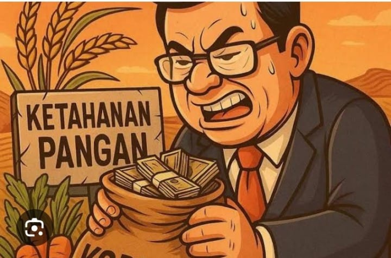Luar Biasa!! Anggaran Ketahanan Pangan Desa Mekarmaya Kecamatan Cilamaya Wetan Hampir Satu Milyar