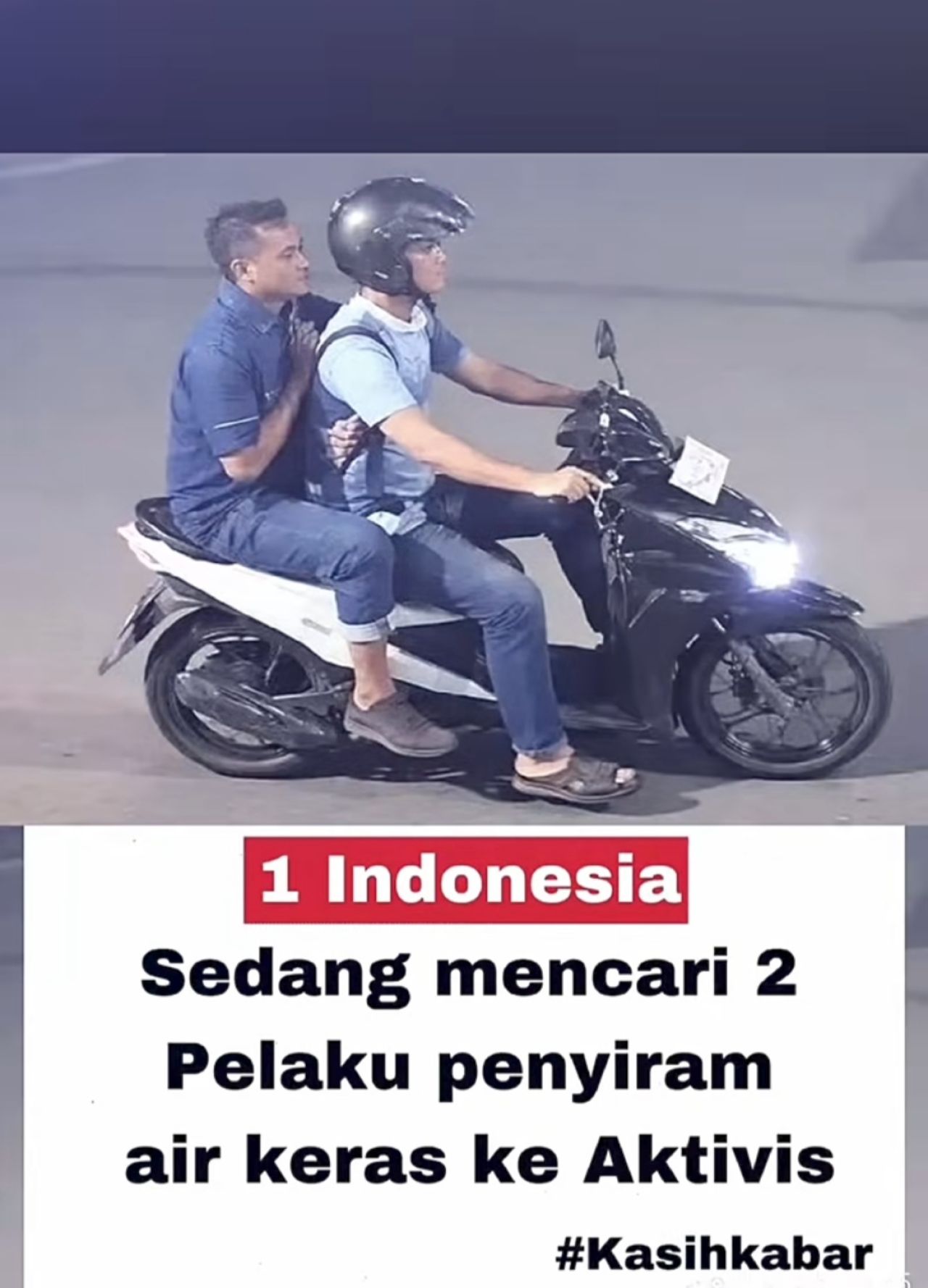 Aktivis KontraS Disiram Air Keras, Publik Diminta Waspadai Spekulasi di Media Sosial