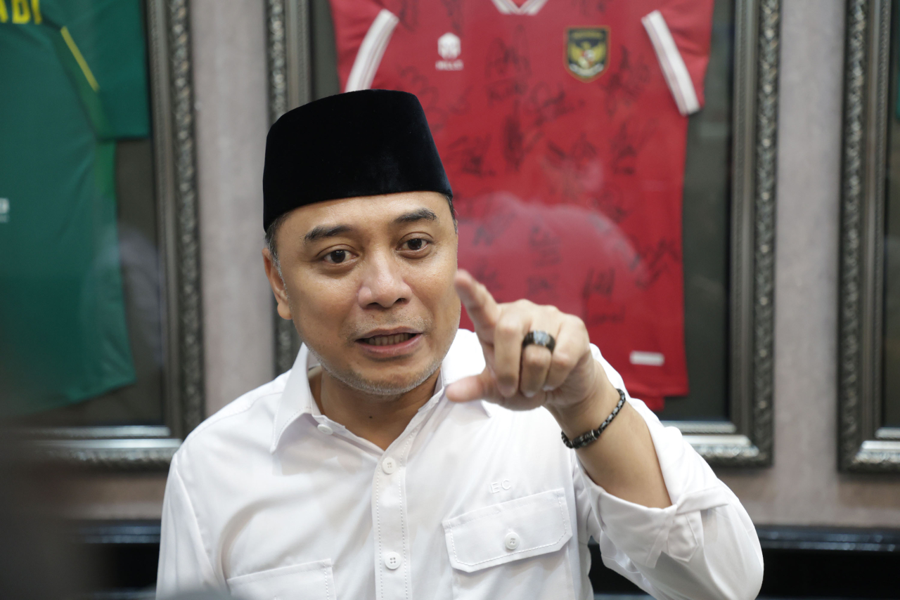 Wali kota Surabaya, Eri Cahyadi (Foto: Dok istimewa/ Hendro rakyatjelata)