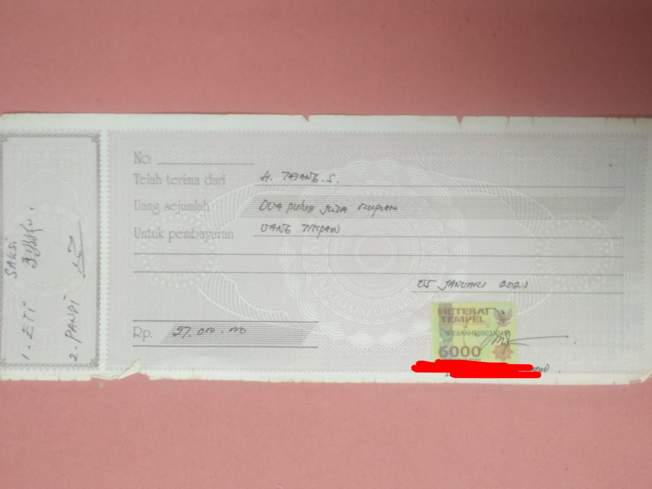 Parah! Oknum Kepsek di wilayah Kecamatan Tempuran Diduga "Gadaikan" SK Kepala Sekolah Sebesar 27 Juta