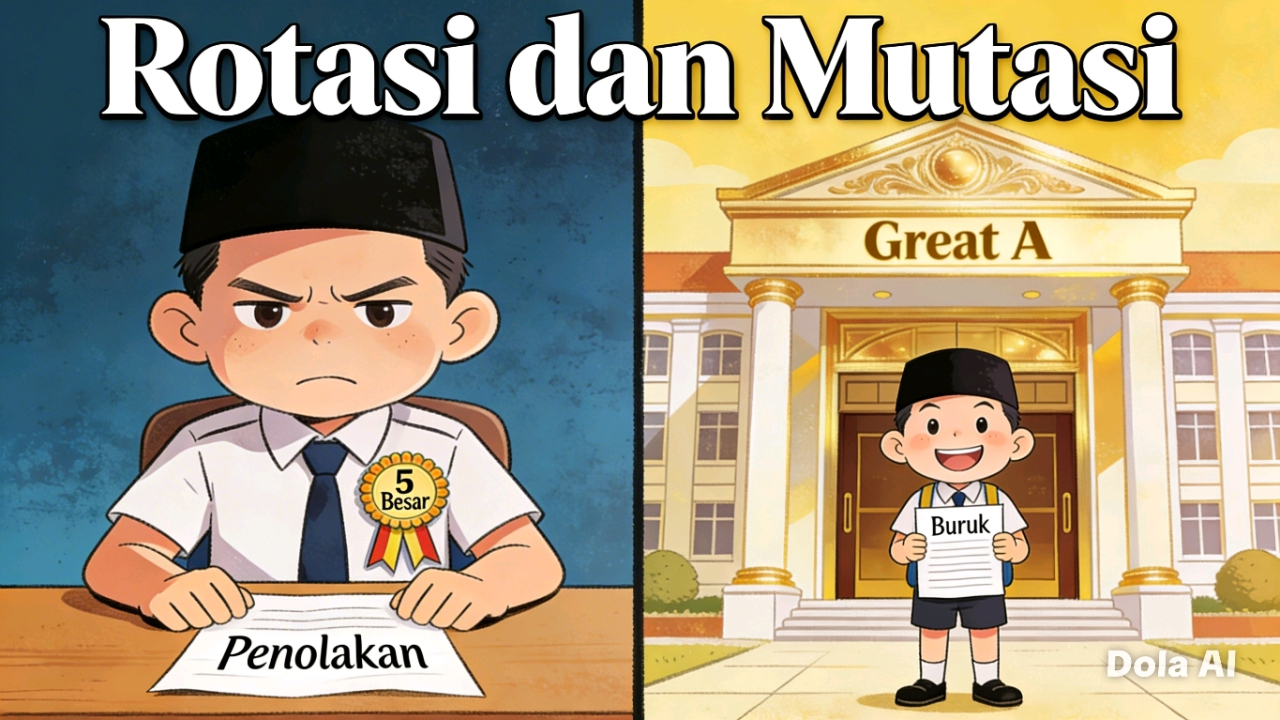 Miris! Sistem Mutasi Kepsek Dinilai Amburadul, Kriteria 5 Besar Gagal, Nilai Kurang Baik Justru Dapat Sekolah "Grade A"