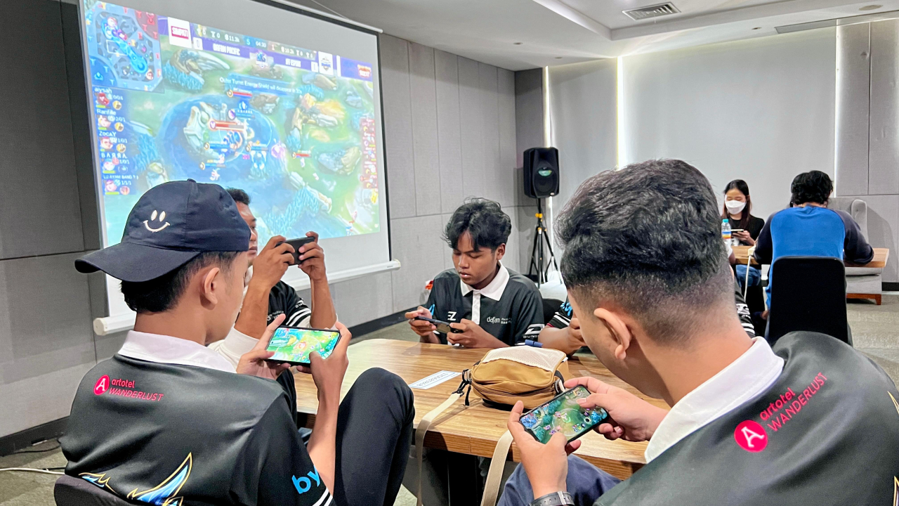 Kompetisi Mobile Legend "Dafam Infinity Battle Season 2" di Hotel Dafam Pacific Caesar Surabaya (Foto: Dok rakyatjelata/maria)