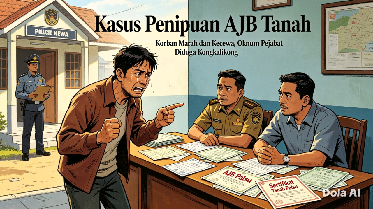 Dugaan Kongkalikong: Kades Sumurgede Diduga Terlibat Kasus Penipuan AJB, Uang Rp107 Juta Raib