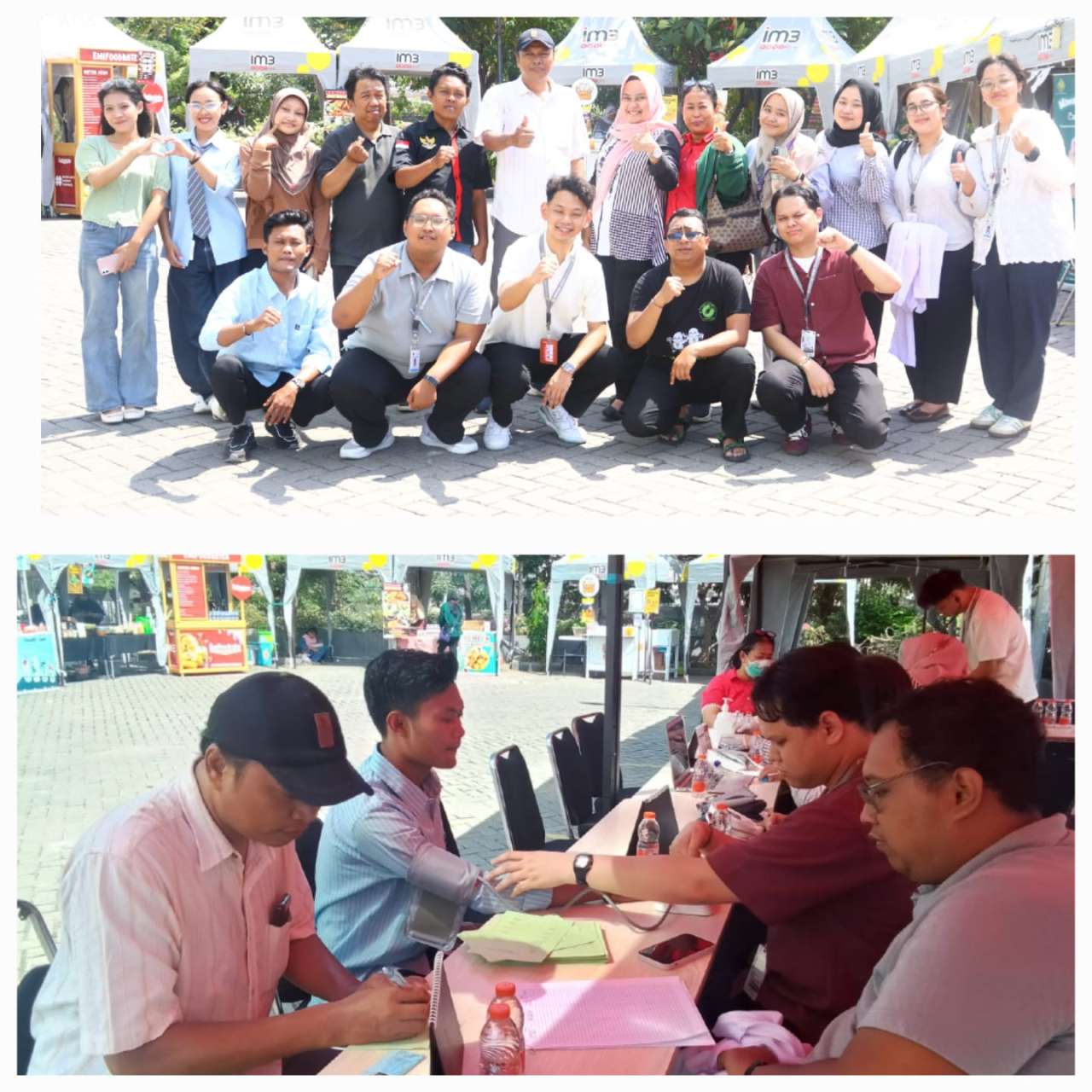 AWS mengajak Tim kesehatan Mulyorejo dan BNN kota surabaya dalam HJKS ke-733 di Dafam Paxific Hotel dalam kegiatan Gebyar Bazar Rakyat 2026 (Foto: AWS/rakyatjelata)