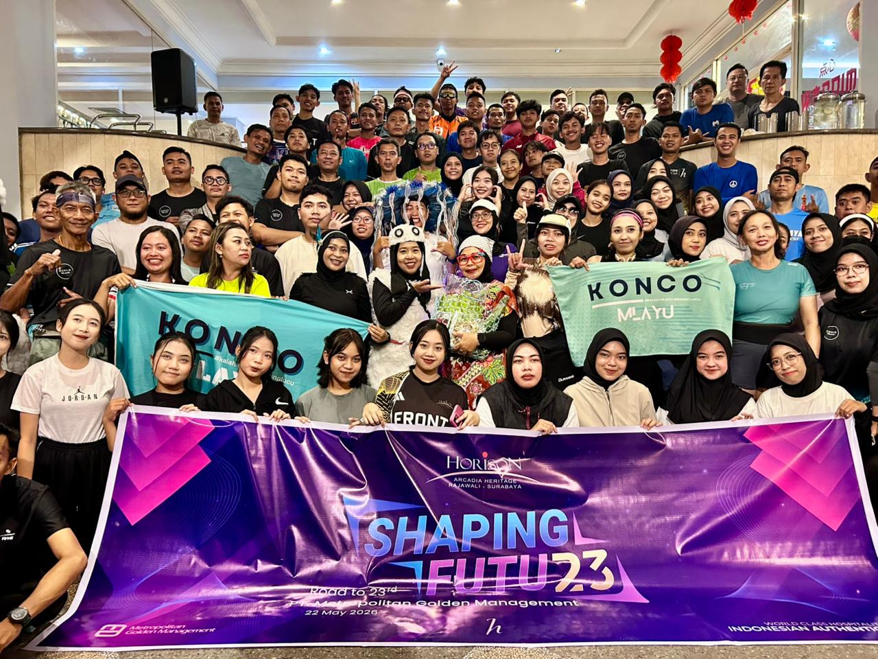 Horison Arcadia Heritage Surabaya Gelar "Heritage Night Run" Bareng Konco Mlayu