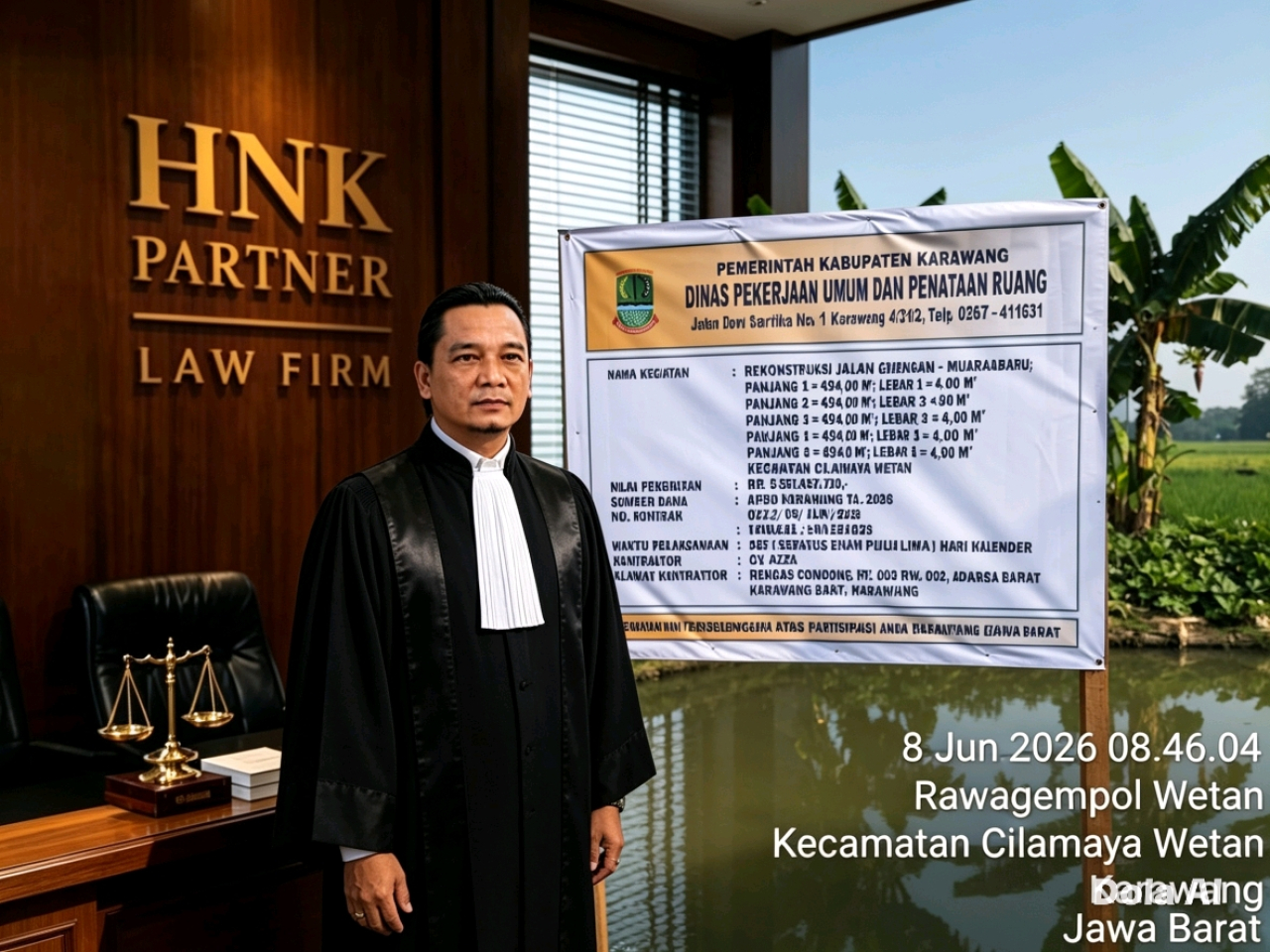 Pemerhati Pemerintahan dan Ketua LBH Maskar Indonesia, Nanang Komarudin, S.H., M.H (Foto: dok rakyatjelata)