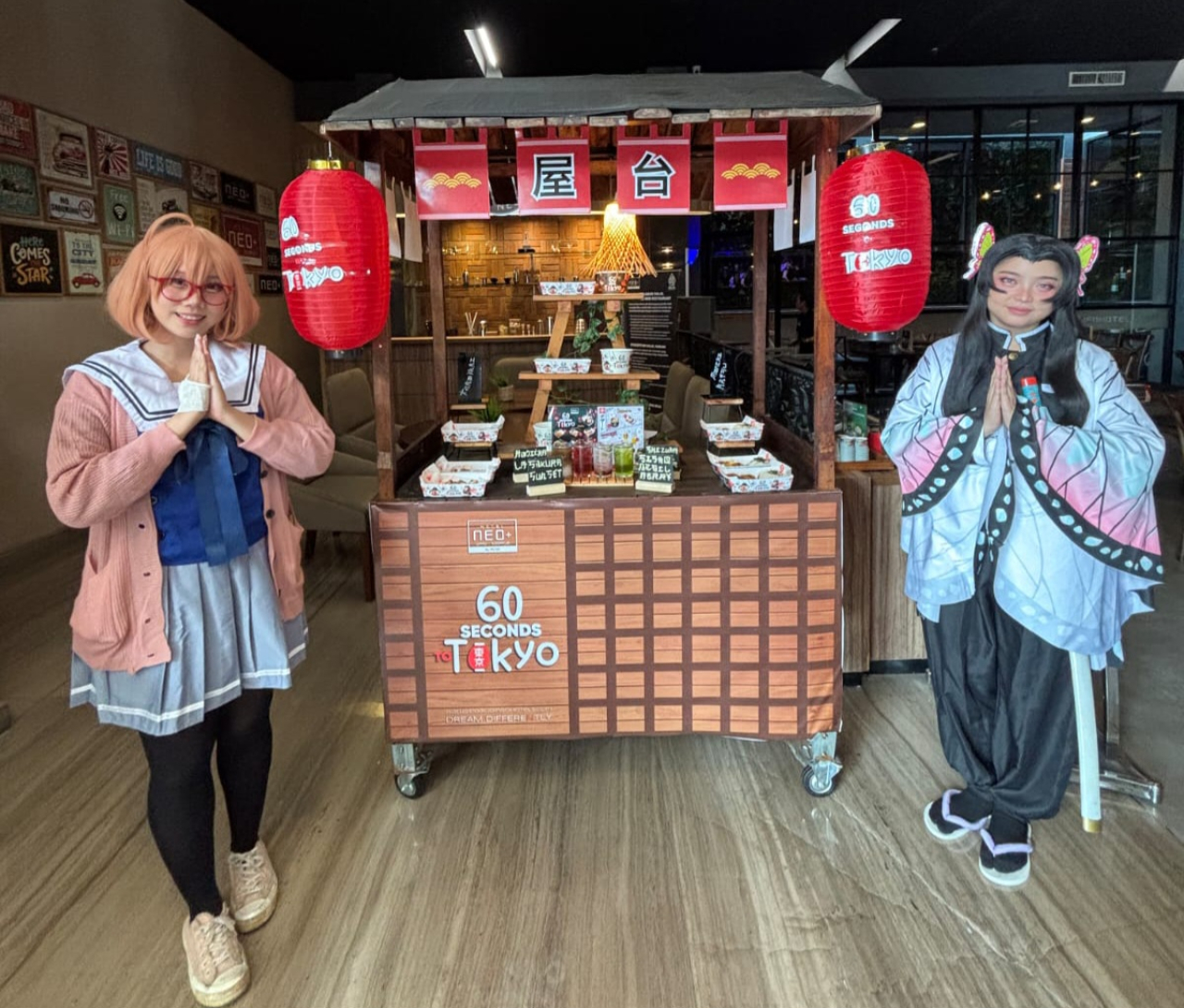 Tak perlu ke Jepang, kini Hotel Neo+ Waru Sidoarjo Hadirkan Street Food Tokyo yang autentik, bawa nuansa ke Sidoarjo luncurkan "60 Seconds to Tokyo" (Foto: neo htl/istemwa)